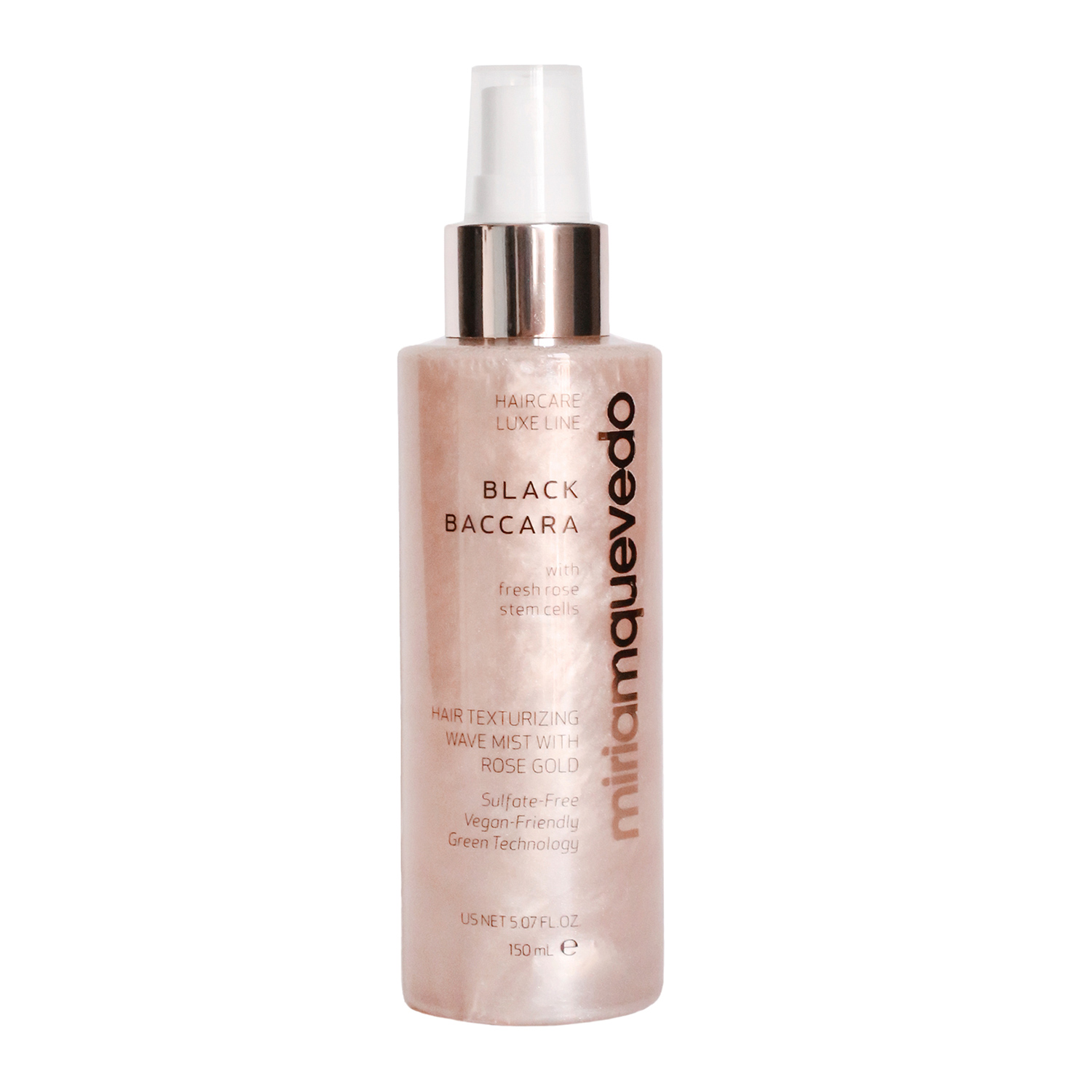 BLACK BACCARA HAIR TEXTURIZING WAVE MIST WITH ROSE GOLD - 150ml